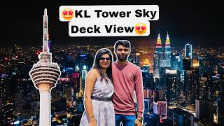 Experience the THRILL of KL Tower Sky Deck [upl. by Dearborn]