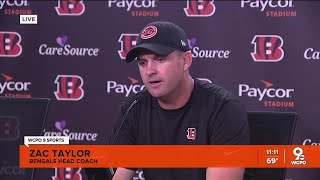 Bengals coach Zac Taylor calls Commanders dangerous team after Monday Night Football loss [upl. by Jolie98]