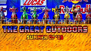 The Great Outdoors  2013 Pro Motocross [upl. by Ylrae]