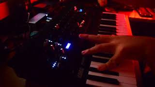 Korg Minilogue XD  Cinematic Ambient demo  quotOrange Fuguequot [upl. by Rednasyl632]