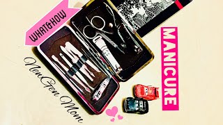 How to do Manicure at home  Tools of Manicure set  uses of Manicure toolsmanicuremanicure at hom [upl. by Hsu178]