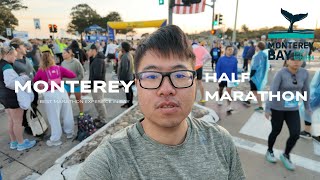 2024 Monterey Half Marathon  Most Scenic Marathon Ever Been [upl. by Amsed]