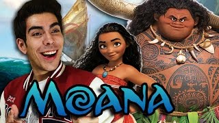 Moana  Letra Cuán lejos voy Me llama lyrics [upl. by Licna844]