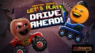 Annoying Orange Plays  Drive Ahead vs Midget Apple [upl. by Annaitsirk315]