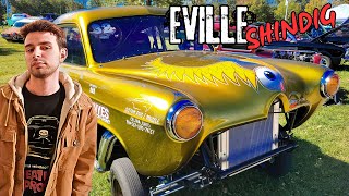 EVILLE SHINDIG 2024  Hot Rod  Rat Rod Car Show [upl. by Eeslehc884]