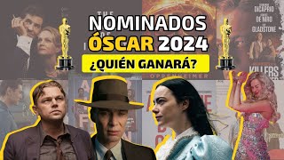 NOMINADOS a los ÓSCAR 2024  OPPENHEIMER principal candidato [upl. by Gairc]