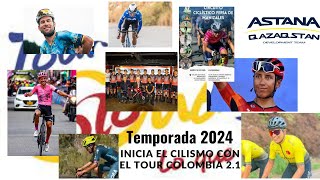 La temporada de ciclismo 2024 comienza con un increíble giro [upl. by Einnal]