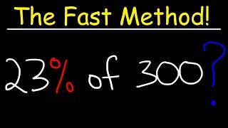 How To Find The Percent of a Number Fast [upl. by Gonyea859]