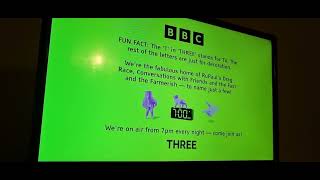 CBBC Closedown BBC THREE Startup 23rd April 2023 [upl. by Petronilla]