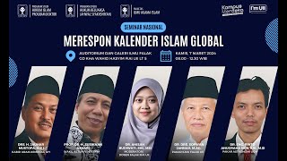 Seminar Nasional quotMerespon Kalender Islam Global dan Peresmian Galeri Ilmu Falak FIAI UIIquot [upl. by Assirim25]