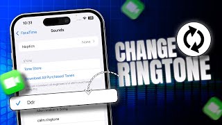 How To Change FaceTime Ringtone on iPhone  Change Incoming Call Sound on FaceTime iOS 18 [upl. by Asiaj]