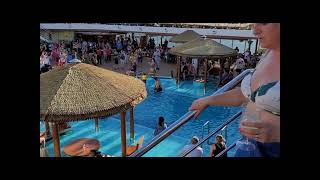 Carnival Panorama Boarding at Long Beach Sailaway Party Live POV Lee Mason POVDJAnonymous 10221 [upl. by Ayanaj]