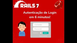 Autenticação de Login no Rails com Devise em 6 minutos [upl. by Ainehs]