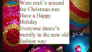 rockn around the Christmas tree lyrics [upl. by Cann]