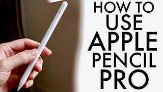 How To Use Apple Pencil Pro Complete Beginners Guide [upl. by Base7]