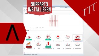 SUPPARTS in ALLPLAN installieren [upl. by Aekan110]