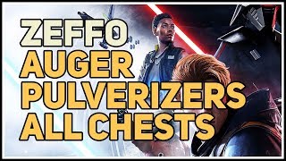 All Chests Auger Pulverizers Zeffo Star Wars [upl. by Mano]