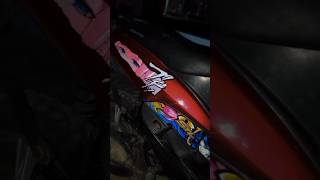 Pasang striping anime di mio sporty jinjit [upl. by Ahswat]