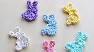 Coniglietto di Pasqua alluncinetto  Tutorial [upl. by Ecarg]