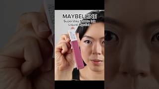 15 Lover  MAYBELLINE Superstay Matte Ink Liquid Lipstick liquidlipstick superstaylipstick [upl. by Hersh]