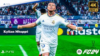 FC24  Real Madrid Vs Atalanta BCFC ft Mbappe  UEFA Super Cup Final Full Match 2024  PS5™ 4K60 [upl. by Nyrmak743]