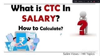 What is CTC in salary [upl. by Nyved]