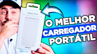 TESTEI NOVO Carregador Portátil Super RÁPIDO da SAMSUNG [upl. by Bouchier]