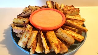 Roasted Parmesan Sweet Potato Wedges [upl. by Annad]