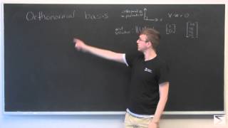 Linear Algebra Orthonormal Basis [upl. by Tristram]