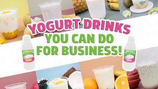 How to make Yogurt Fruit Drinks For Business  Probiotics Drinks for Negosyo [upl. by Oren147]