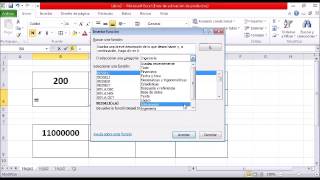 FORMULAS DE EXCEL CATEGORÍA INGENIERÍA [upl. by Eignav681]