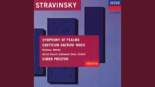 Stravinsky Canticum Sacrum 1 Euntes in mundum [upl. by Einalam]