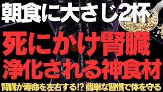 【腎臓が寿命を左右する⁉︎】朝食に大さじ2杯で死にかけ腎臓がまるごと浄化される神食材！驚きの研究結果と簡単ケア法を徹底解説 [upl. by Josh]