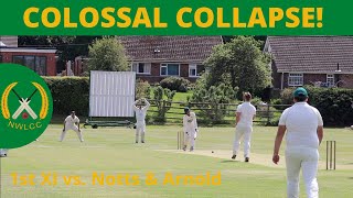 COLOSSAL COLLAPSE  Cricket highlights w commentary  NWLCC 1sts v NampAA 1sts  S1 ep8 [upl. by Nnylireg]