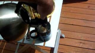 MultiFuel Stove Part 06 Shutdown [upl. by Naitirb]