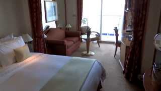 Silversea Silver Whisper Cruise Ship Verandah Suite 622 Video Tour [upl. by Aistek]