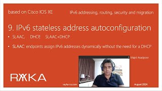 9 IPv6 stateless address autoconfiguration [upl. by Ijat393]