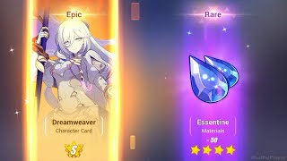 RETURNEE INSANE LUCK HOW TO GET DREAM WEAVER HONKAI IMPACT [upl. by Saduj916]