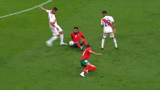 Boufal amp Zambrano Duel red card moment [upl. by Neysa]