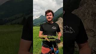 Klettersteig Tipps für Anfänger Nr25 Ausrüstung Schuhe mit Climbingzone [upl. by Meredith]