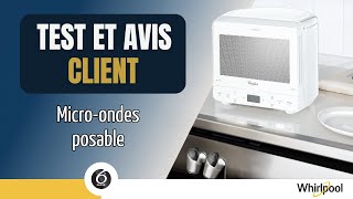 Test et avis client du Microondes posable MAX38FW de Whirlpool [upl. by Ertsevlis487]