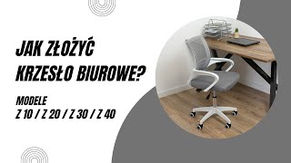 Jak złożyć obrotowe krzesło biurowe  by Szchara [upl. by Vinn346]