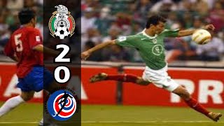 Mexico 2 vs Costa Rica 0 FULL GAME 8172005 WCQ2006 [upl. by Ekul]