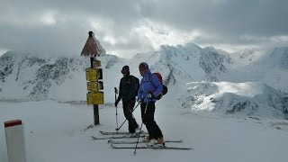 Skitury Tatry Zachodnie Rakoń Zabrat Dolina Łatana [upl. by Anabahs]