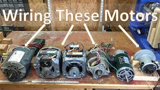 How To Wire Most Motors For Shop Tools and DIY Projects 031 [upl. by Reivilo]