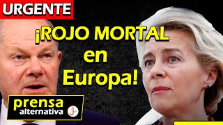 EXPLOTÓ EUROPA Scholz y Von der Leyen sin salida SE TIENEN QUE IR [upl. by Byrann]