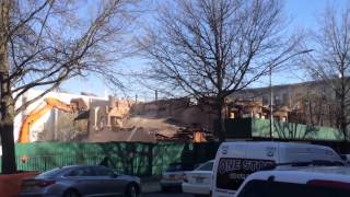 Demolition of Park Slope Brownstones by NY Methodist [upl. by Compton]