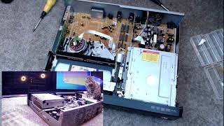 Panasonic DVD recorder VHS combi U81 fix [upl. by Elyag]