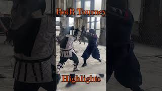 Blood on the River Highlights martialarts swordsmanship sword swordfighting hema fencing [upl. by Stephi724]