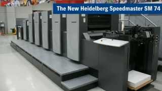 Heidelberg Speedmaster SM 74 introductievideo [upl. by Ayram828]